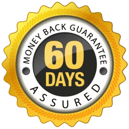 60 Days Money Back Guarantee